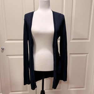 Long Tommy Hilfiger navy blue cardigan